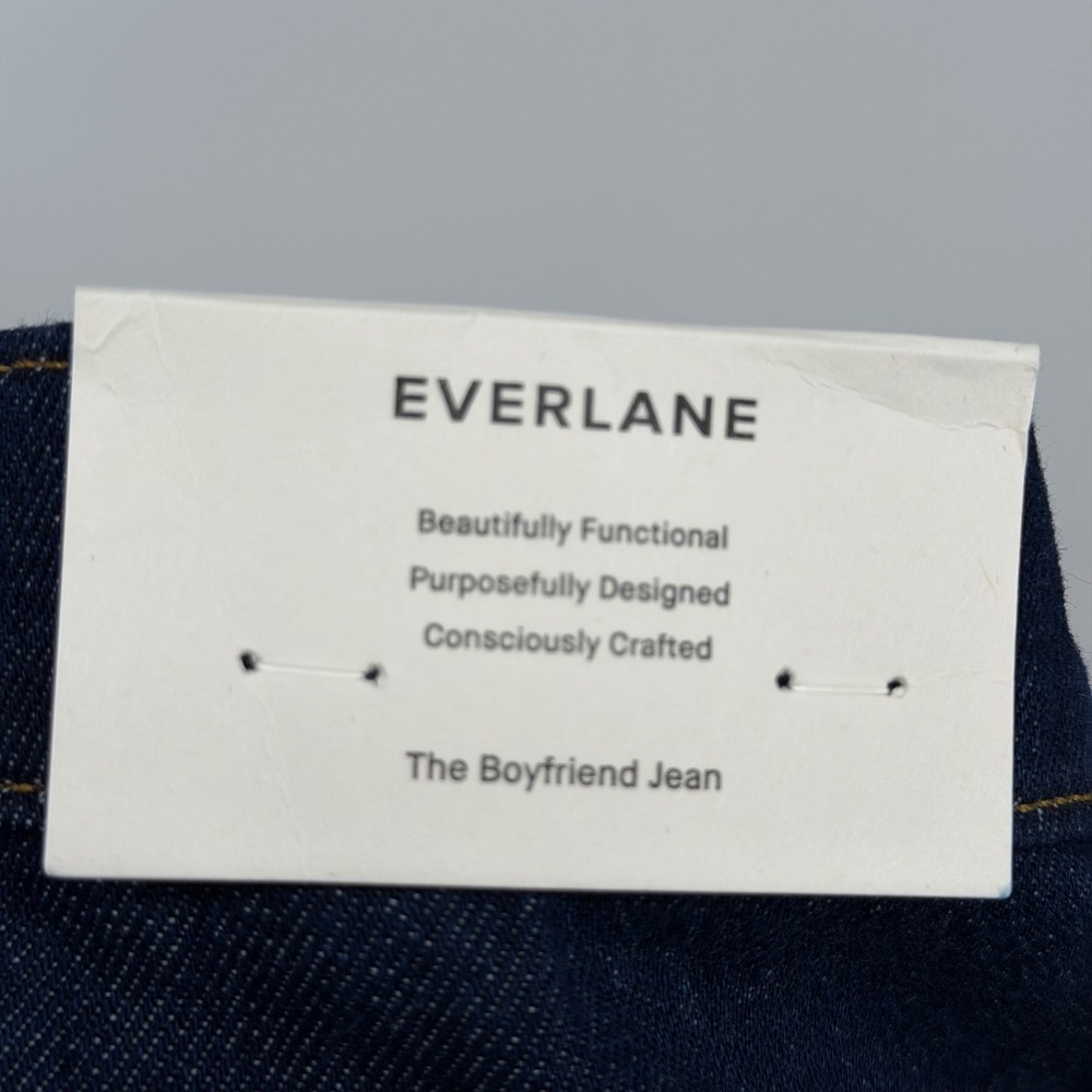 Everlane The Boyfriend Jean Women 31R Tungsten Rinse Organic Cotton LR Straight - Picture 5 of 10